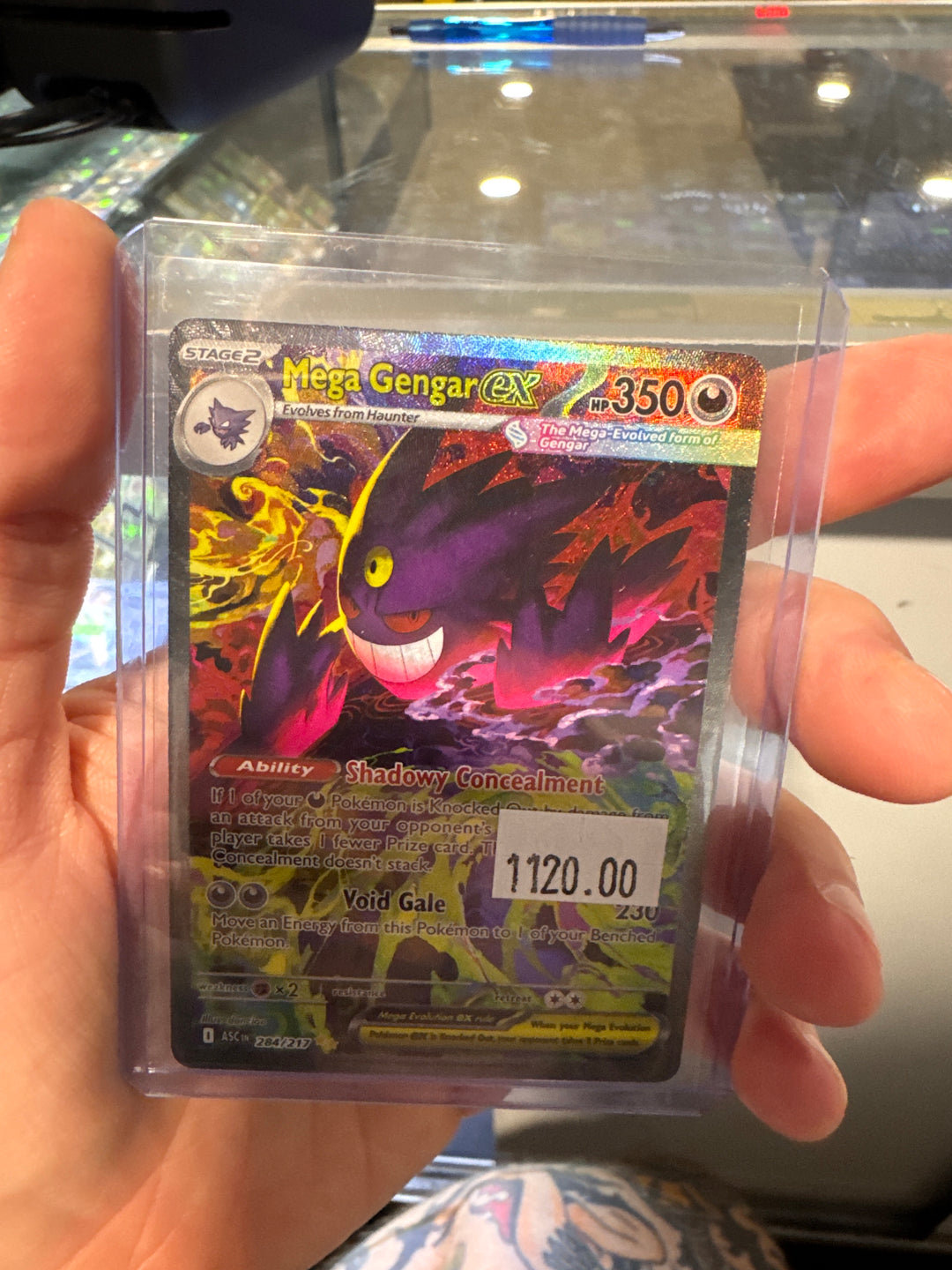 Mega Gengar ex 284/217 - NM