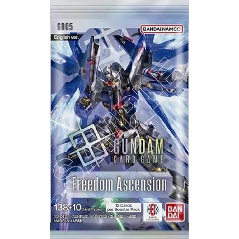 Gundam Card Game: Freedom Ascension Sleeved Booster Pack