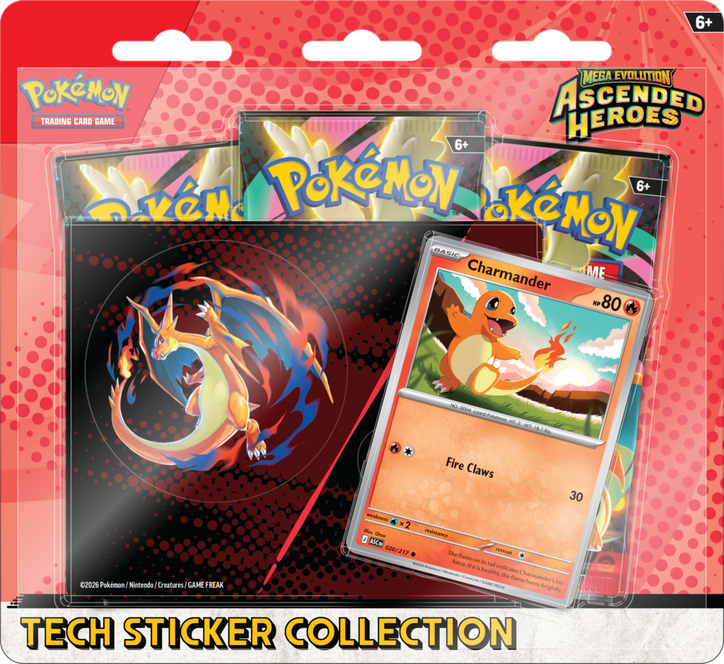 Ascended Heroes Tech Sticker Collection