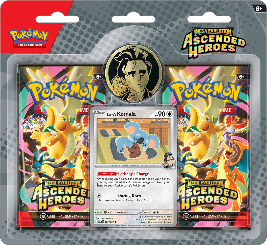 Ascended Heroes 2 Pack Blister (Larry)