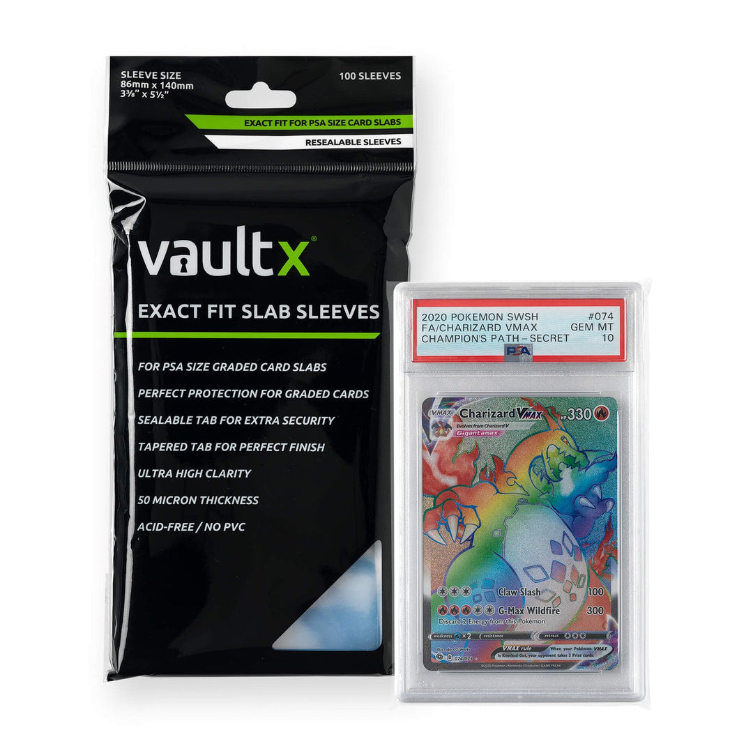 Vaultx Slab Sleeves (PSA,BECKETT &amp; UNIVERSAL)