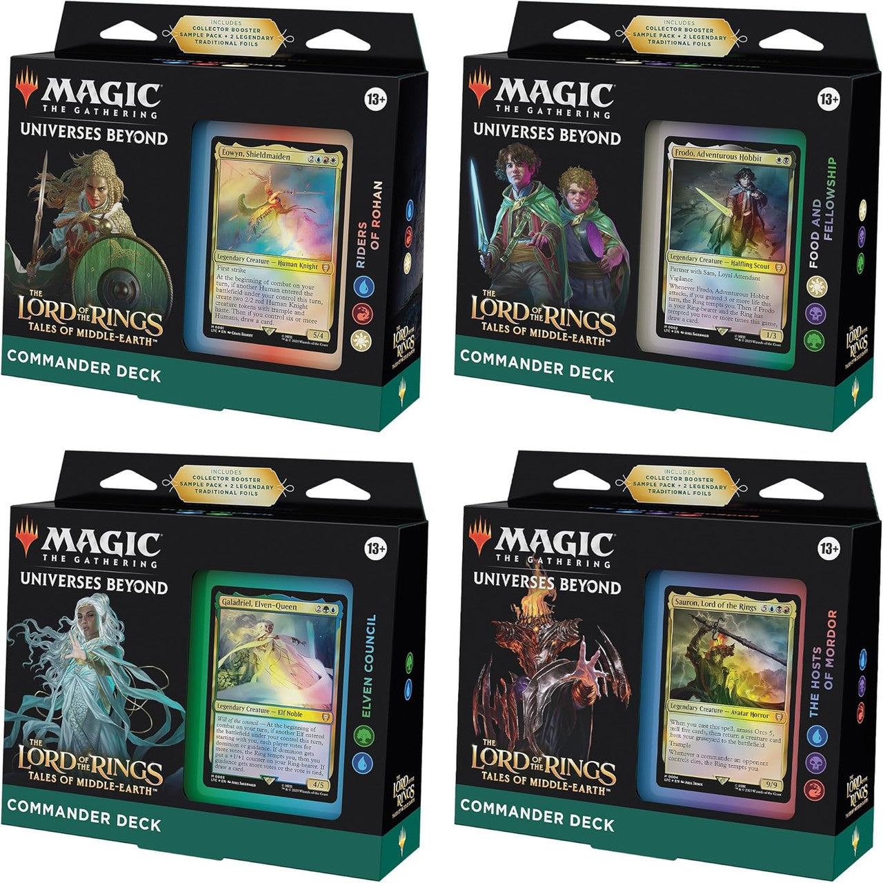 MTG: Lord of the Rings Commander Deck (Styles Vary)