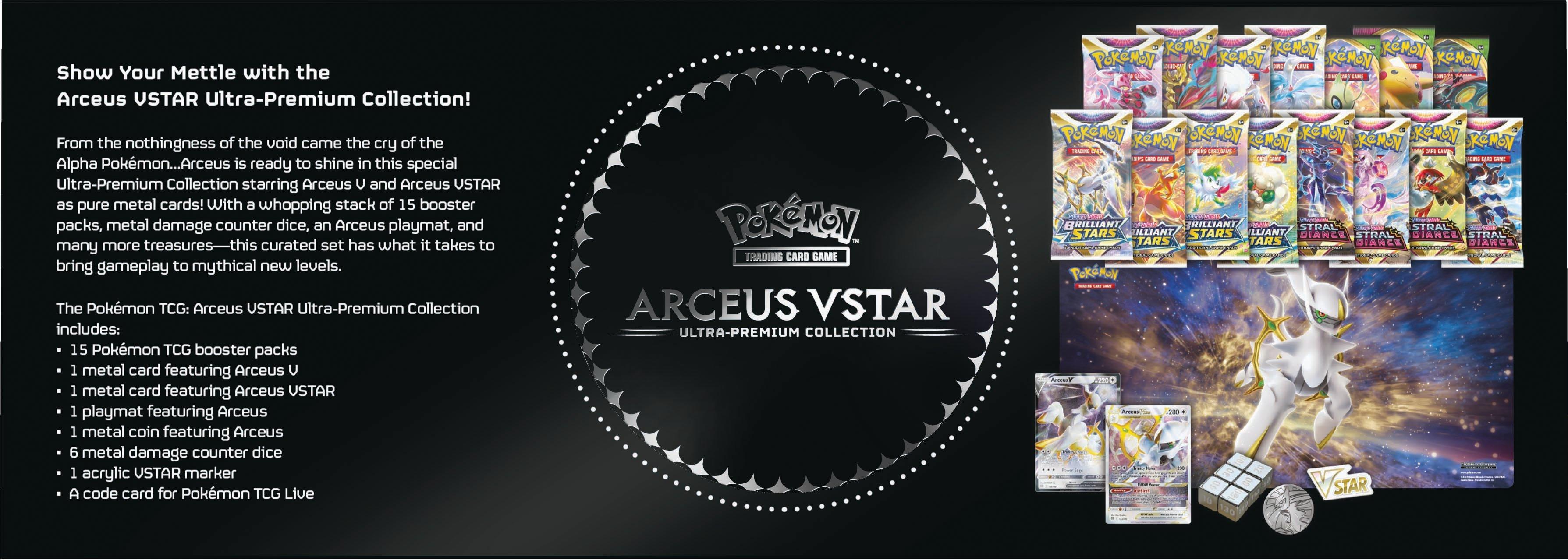 arceus vstar booster box Ultra-Premium Collection (Arceus VSTAR)