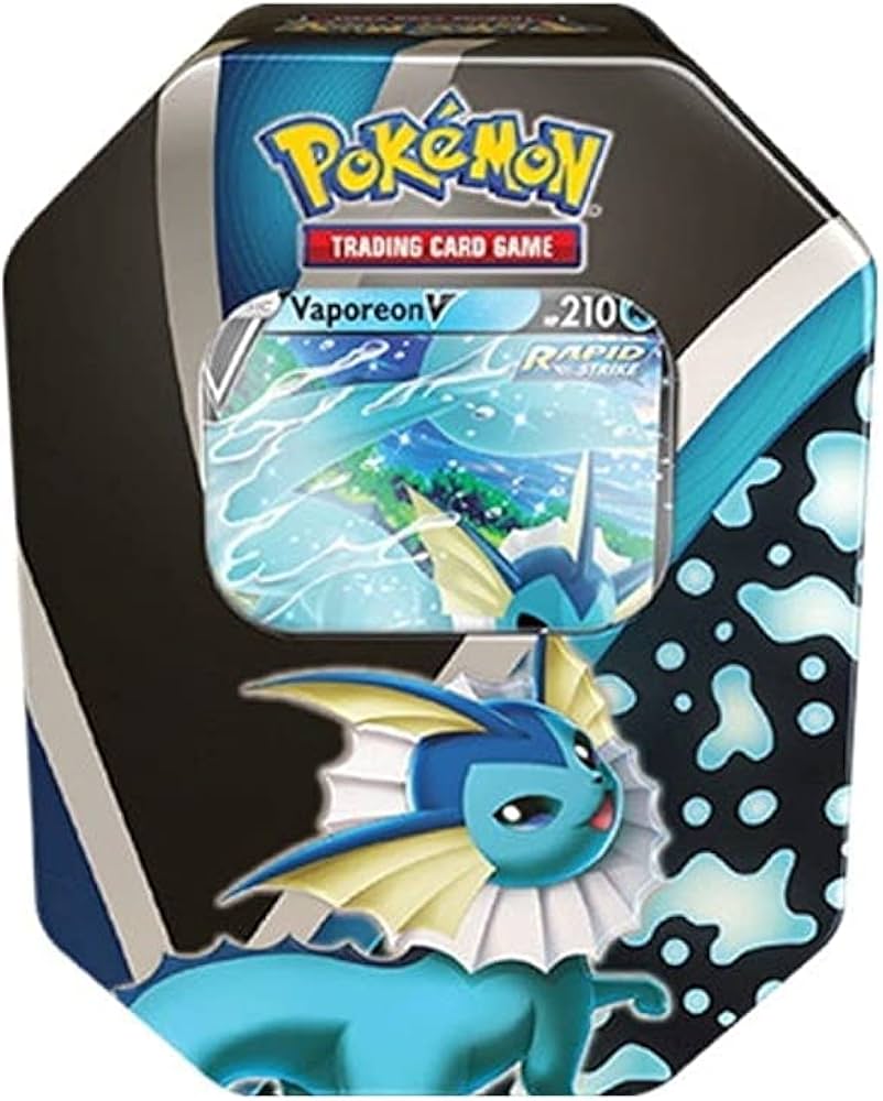 Eevee Evolutions Tin (Vaporeon)
