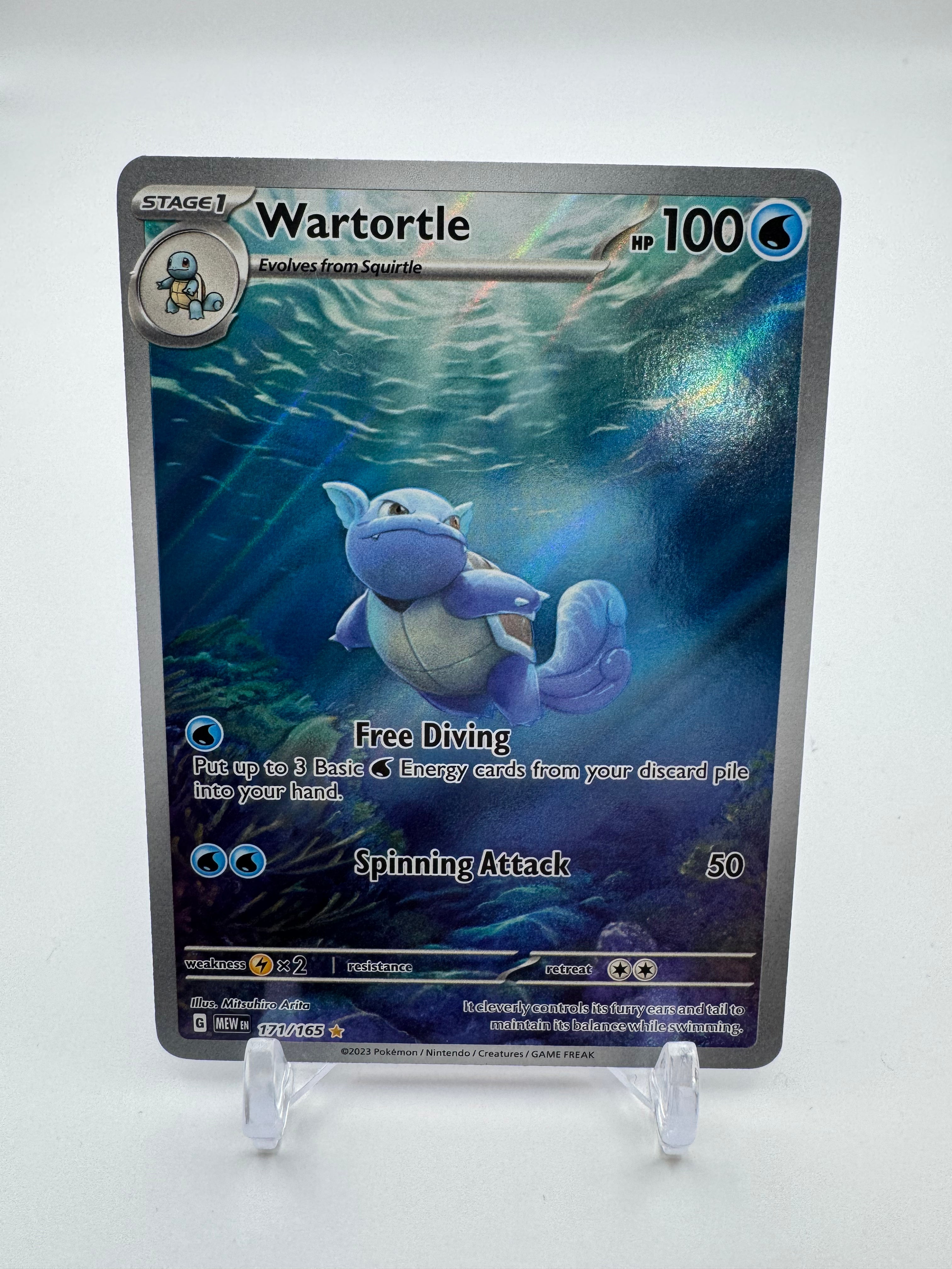 Wartortle 171/165 151 - NM