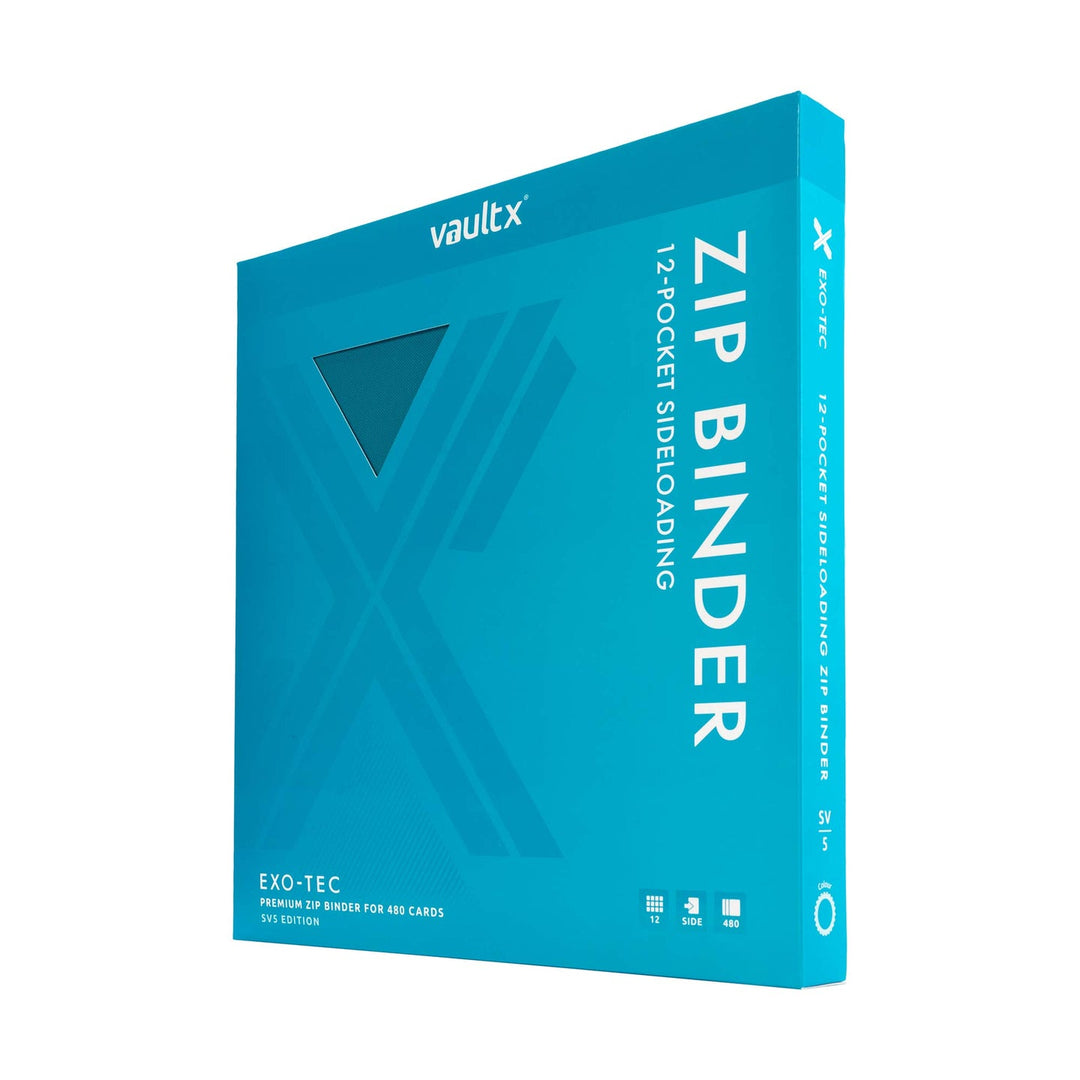Vaultx 12 Pocket Zip Binder (Various Colors)