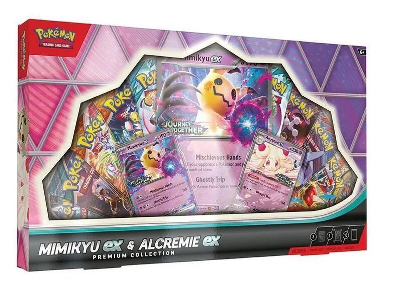 Mimikyu ex &amp; Alcremie ex Premium Collection