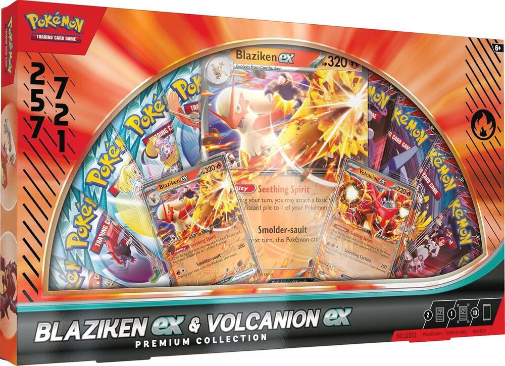 Blaziken ex Volcanion ex Premium Collection