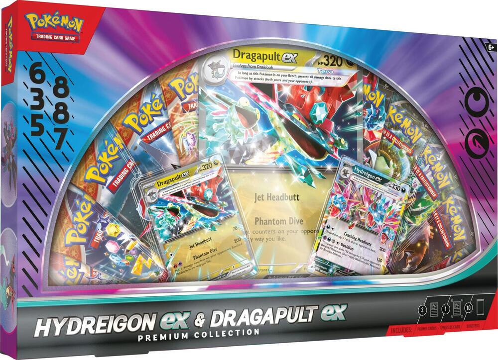 Hydreigon ex &amp; Dragapult ex Premium Collection