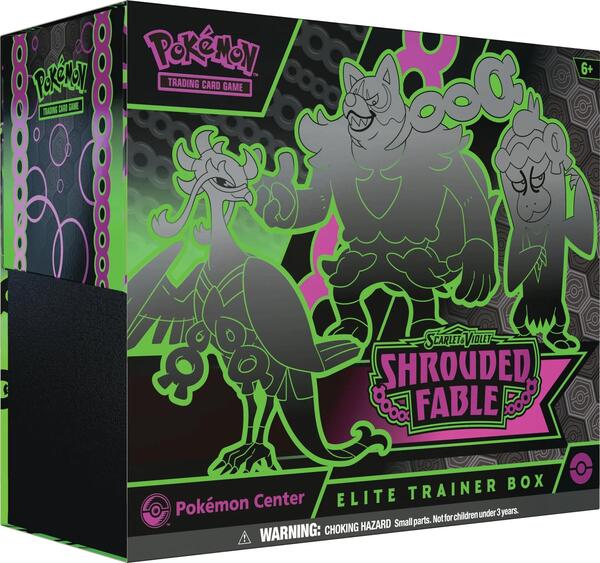 Pokemon Center Shrouded Fable Elite Trainer Box