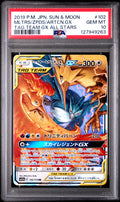 Moltres, Zapdos & Articuno Tag Team GX JPN - PSA 10