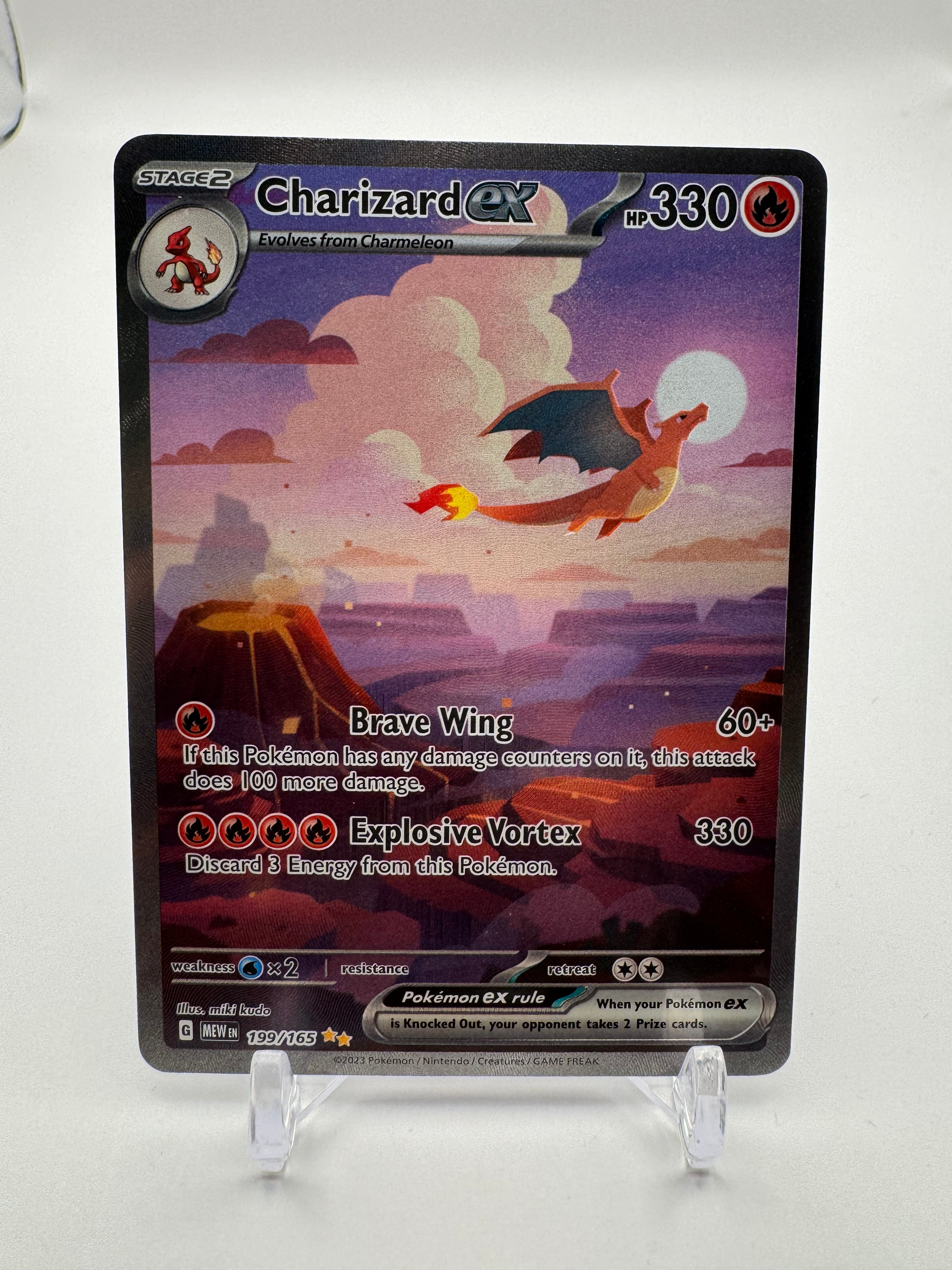 Charizard ex 199/165 - NM