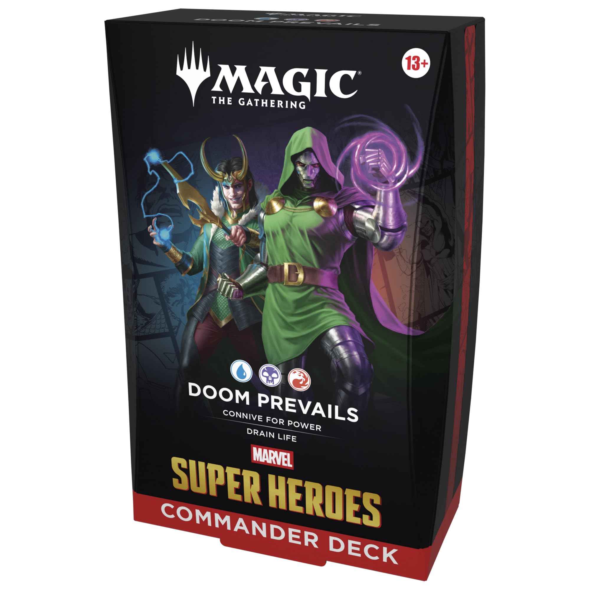 Magic the Gathering: Marvels Super Heroes Doom Prevails Commander Deck