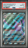 Team Rocket’s Crobat ex 217/182 - PSA 10
