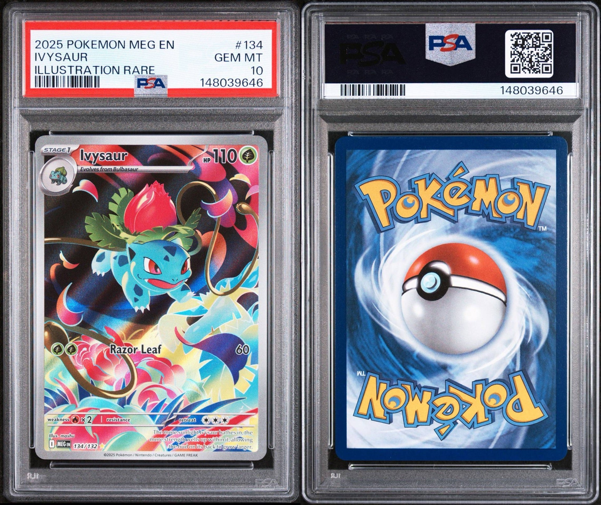 Ivysaur 134/132 - PSA 10