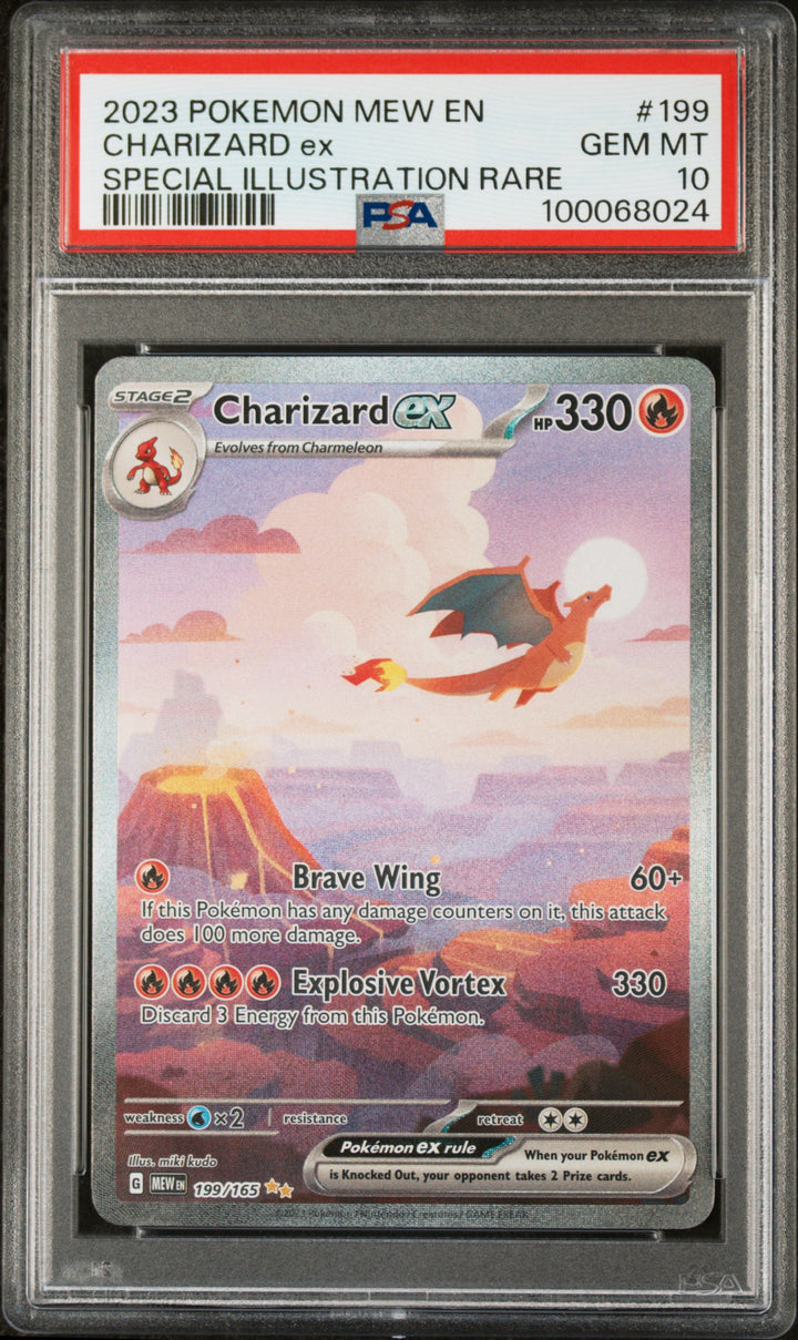 Charizard ex 199/165 - PSA 10