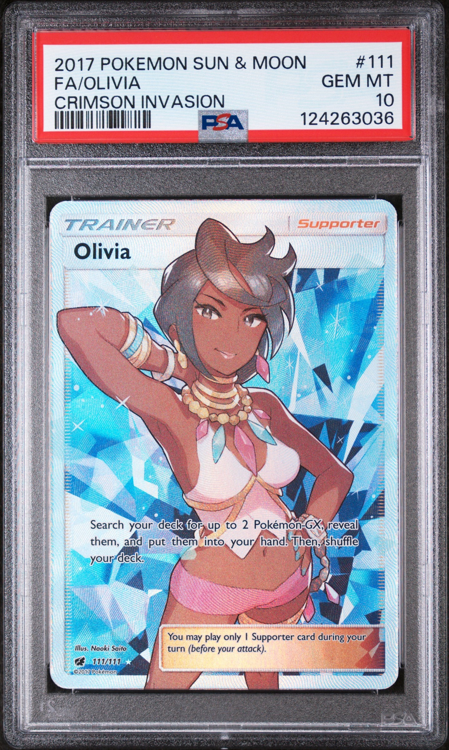 Olivia 111/111 - PSA 10