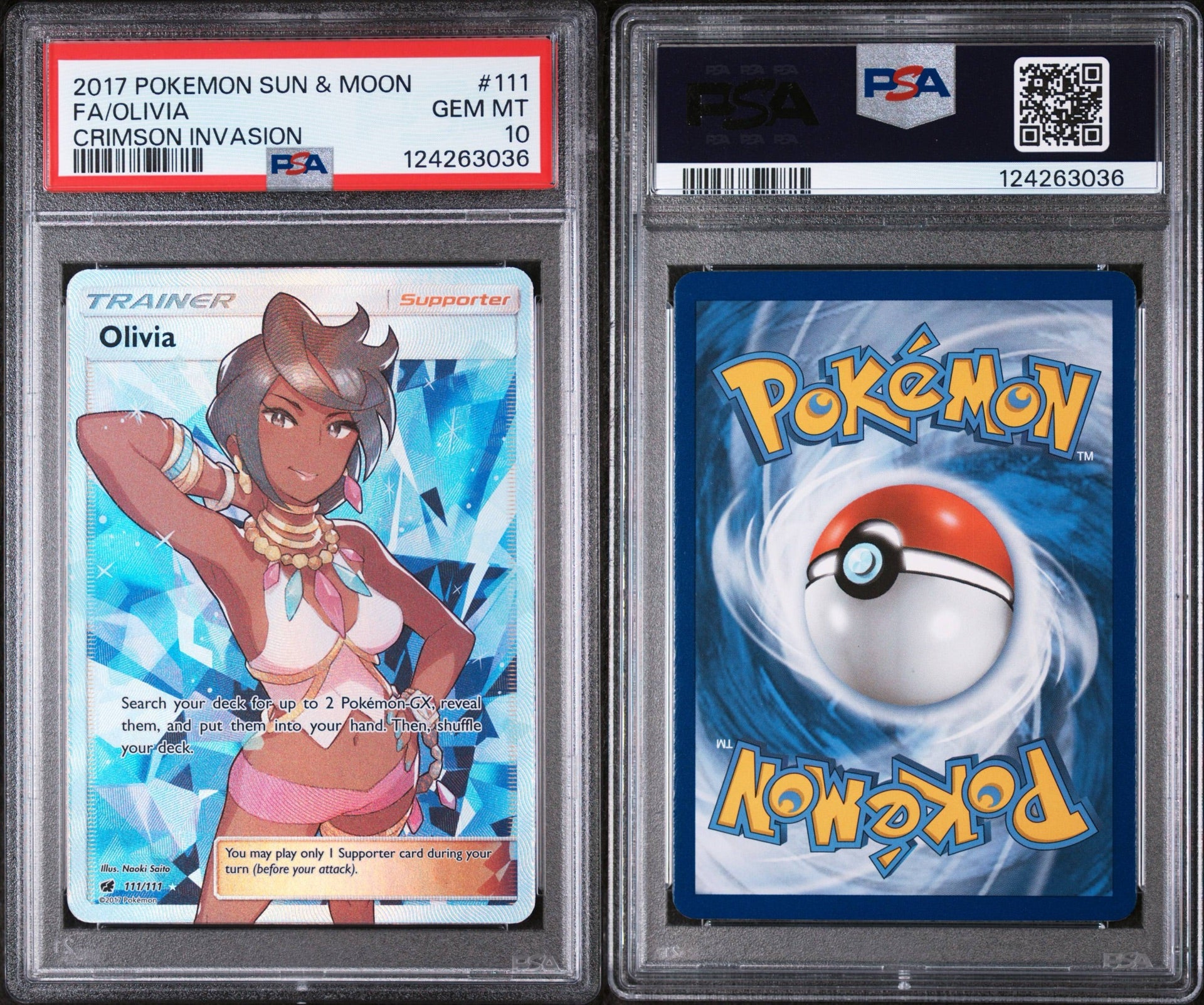 Olivia 111/111 - PSA 10
