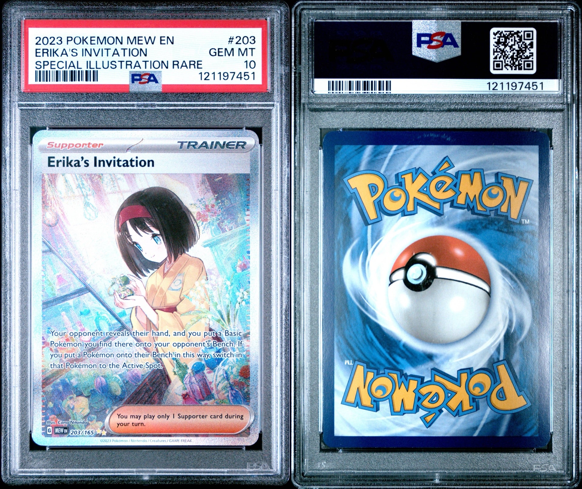 Erika’s Invitation 203/165 - PSA 10