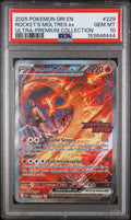 Team Rocket’s Moltres ex STAMPED 229/182 - PSA 10
