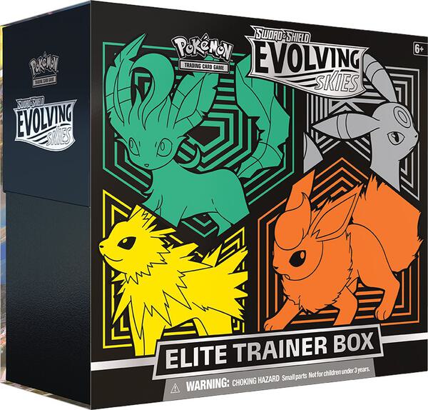 Evolving Skies Elite Trainer Box (Flareon/Umbreon/Jolteon/Leafeon)