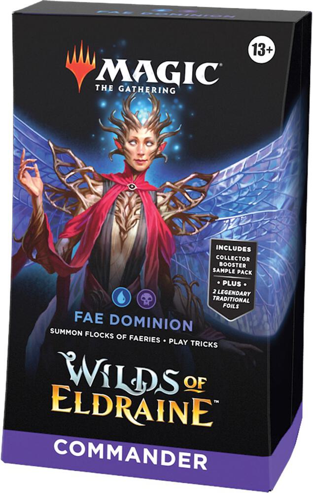 MTG: Wilds of Eldraine Commander Deck Fae Dominion