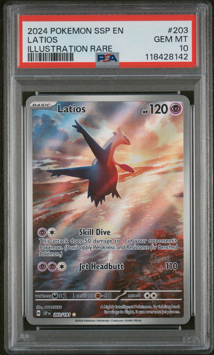 Latios 203/191 - PSA 10