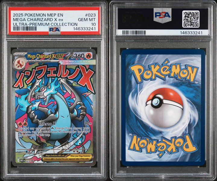 Mega Charizard X ex 023 Promo - PSA 10
