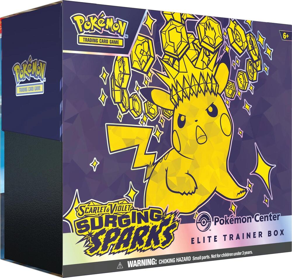 Pokemon Center Surging Sparks Elite Trainer Boxes
