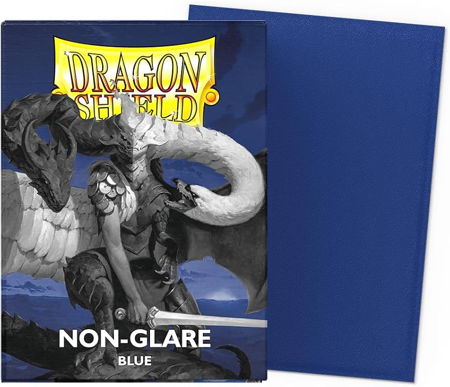 Dragon Shield Sleeves - Non Glare Blue