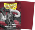 Dragon Shield Sleeves - Non Glare Blood Red