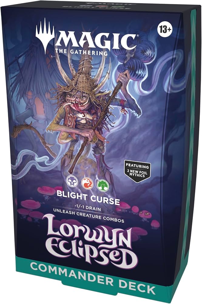 MTG: Lorwyn Eclipsed Commander Deck Blight Curse