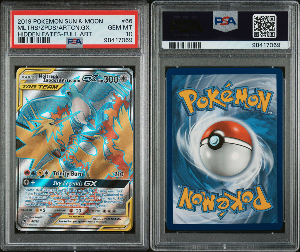 Moltres/Zapdos/Articuno 66/68 - PSA 10
