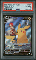 Pikachu V TG16/TG30 - PSA 10