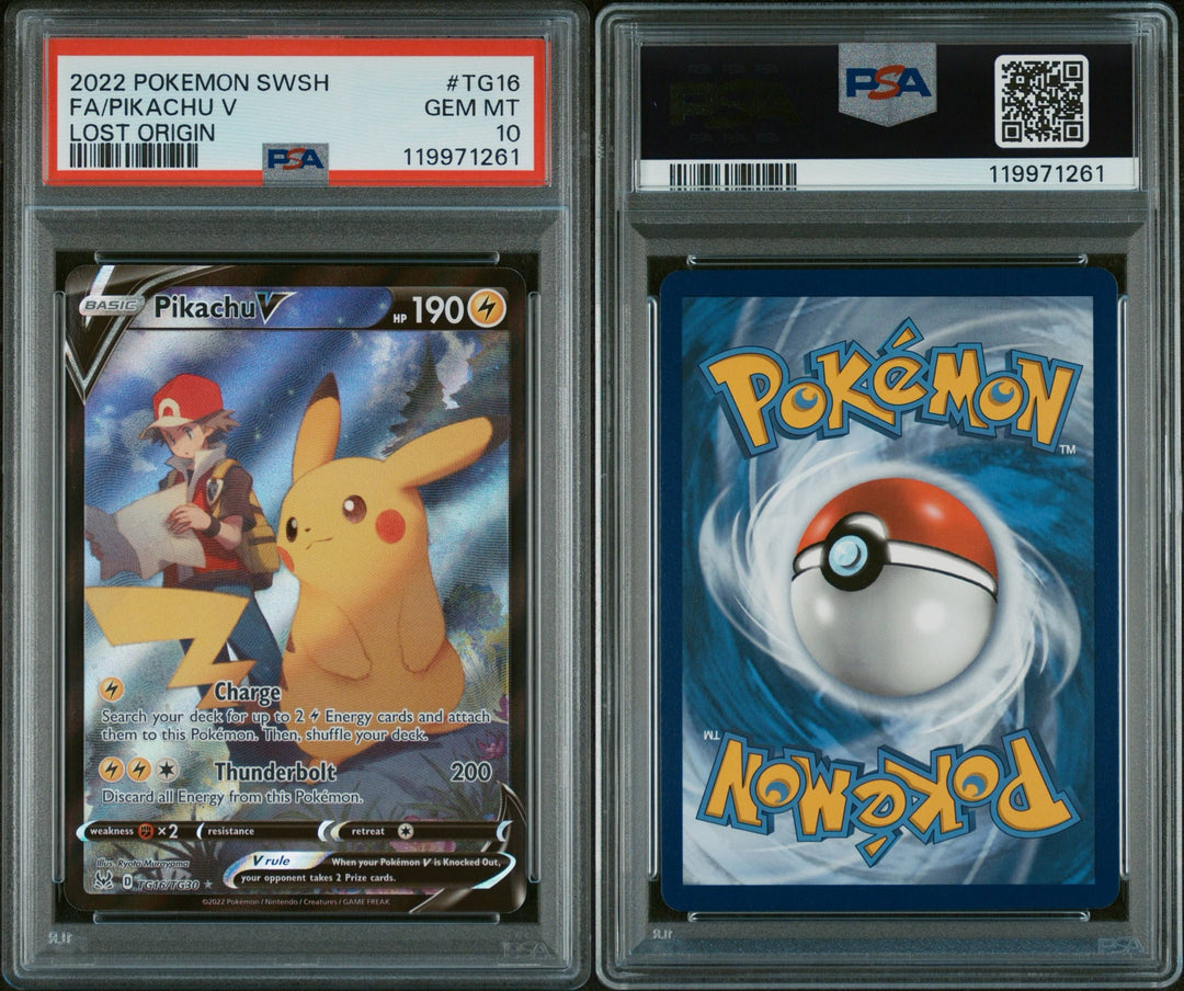 Pikachu V TG16/TG30 - PSA 10