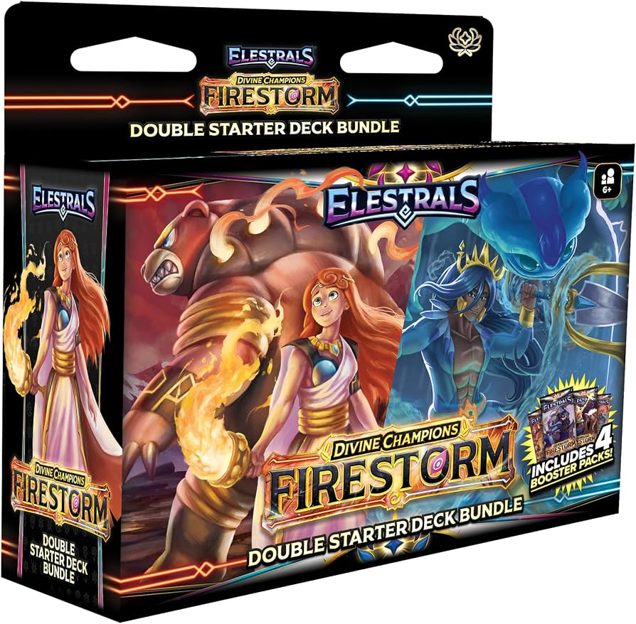 Elestrals Firestorm: Double Starter Deck - Hestia vs Poseidon