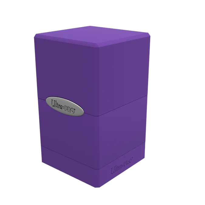 Ultra Pro Satin Tower Deck Box - Purple