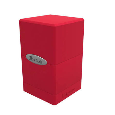 Ultra Pro Satin Tower Deck Box - Red