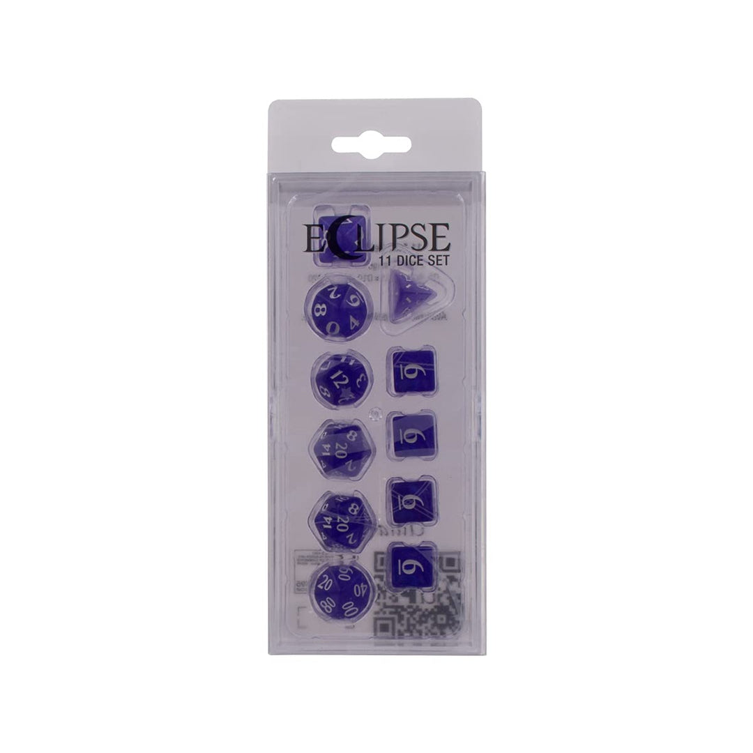 Eclipse 11 Dice Set - Royal Purple