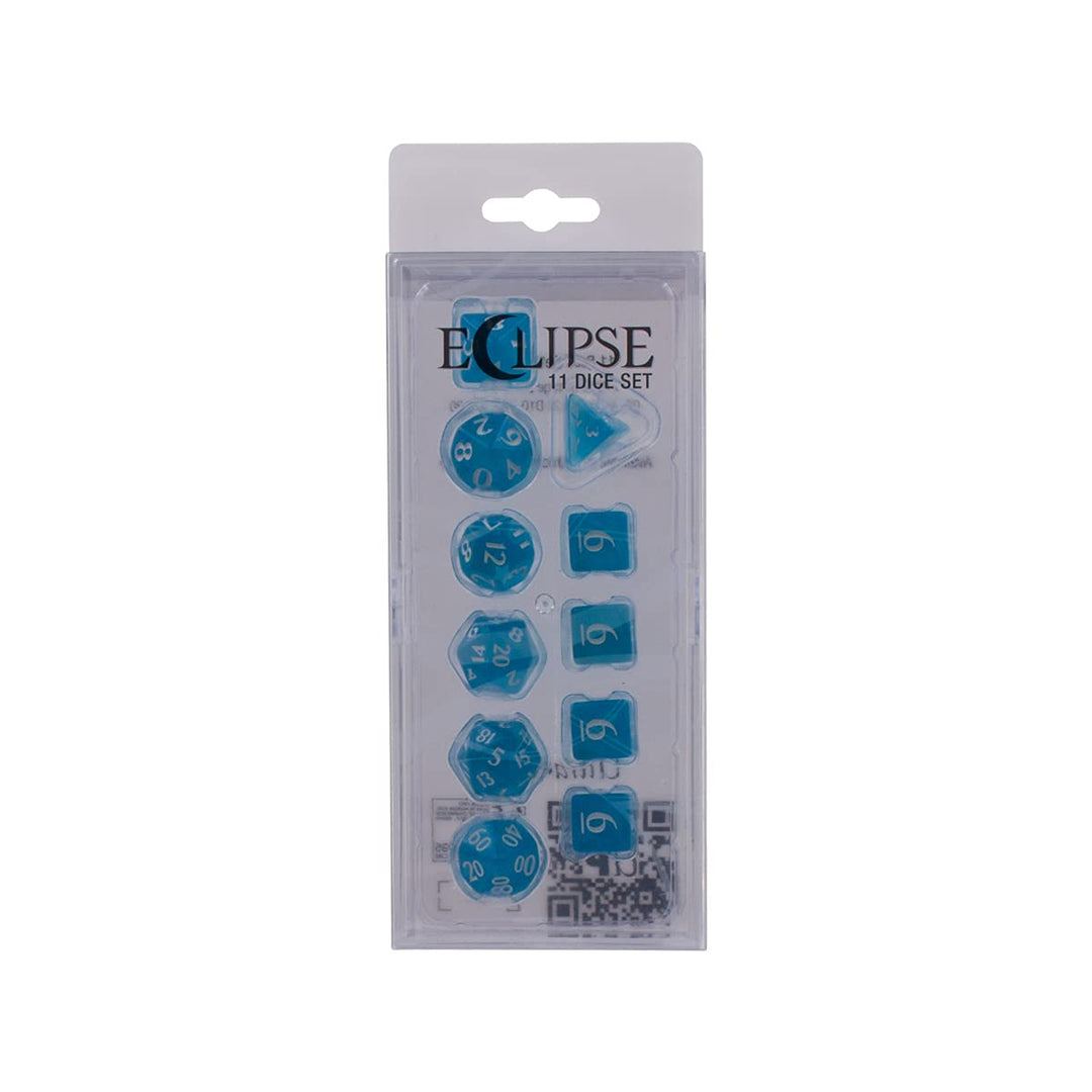 Eclipse 11 Dice Set - Sky Blue