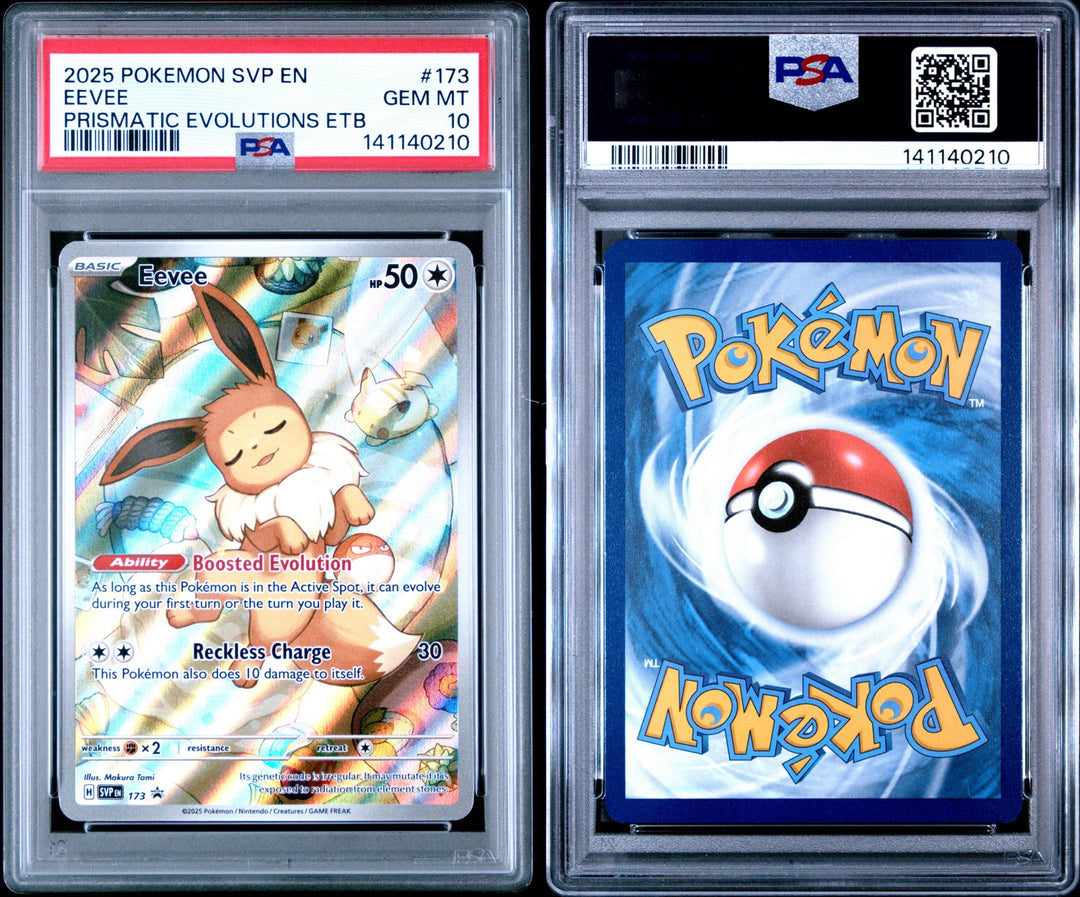 Eevee Prismatic Evolutions ETB Promo 173 - PSA 10