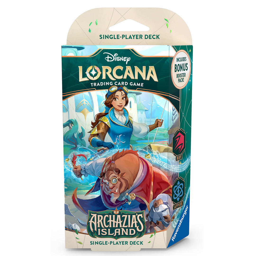 Lorcana: Archazia’s Island Starter Deck - Ruby &amp; Sapphire