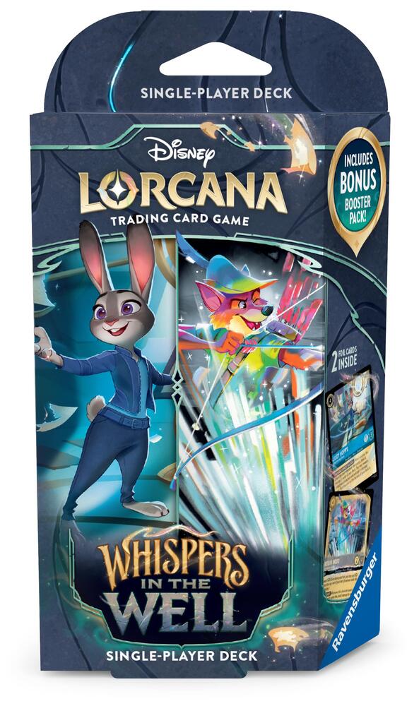 Lorcana: Whispers In The Well Starter Deck - Sapphire &amp; Steel