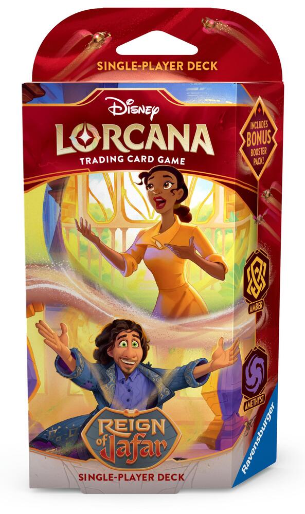 Lorcana: Reign Of Jafar Starter Deck - Amber &amp; Amethyst