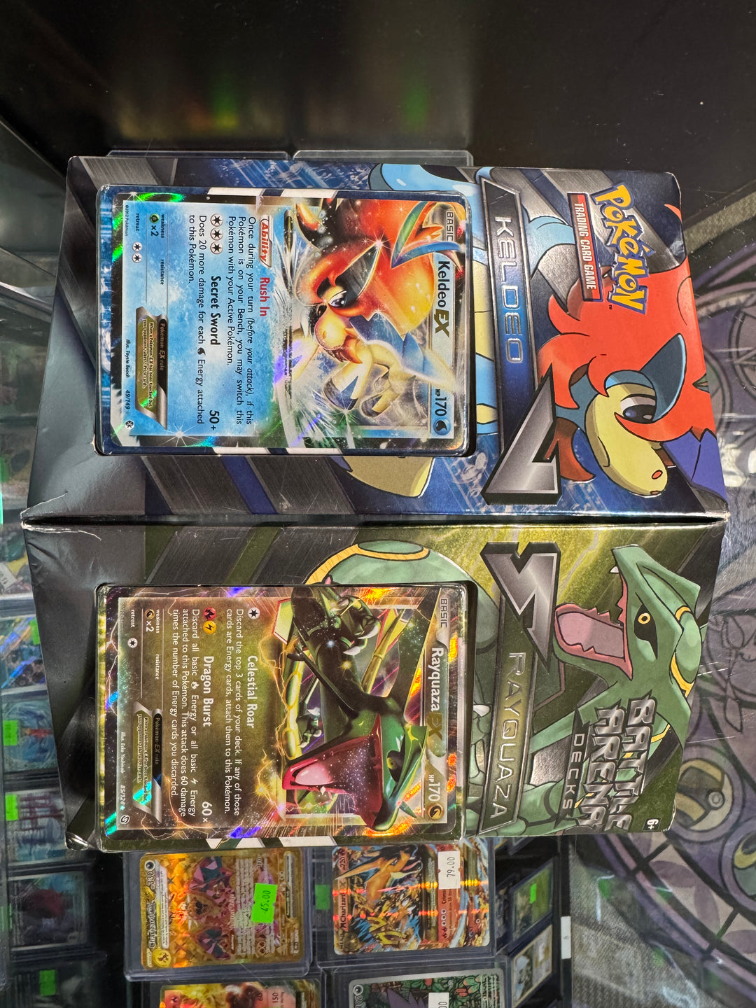 Battle Arena Decks: Keldeo ex Vs. Rayquaza ex
