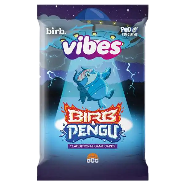 Vibes TCG: Birb &amp; Pengu Sleeved Booster Pack