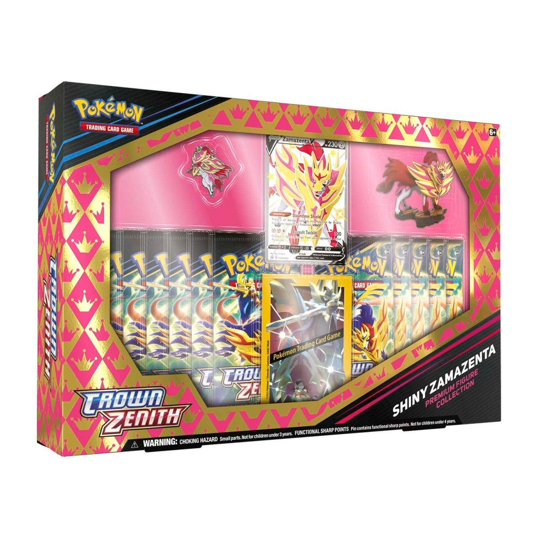Crown Zenith Shiny Zamazenta Premium Figure Collection