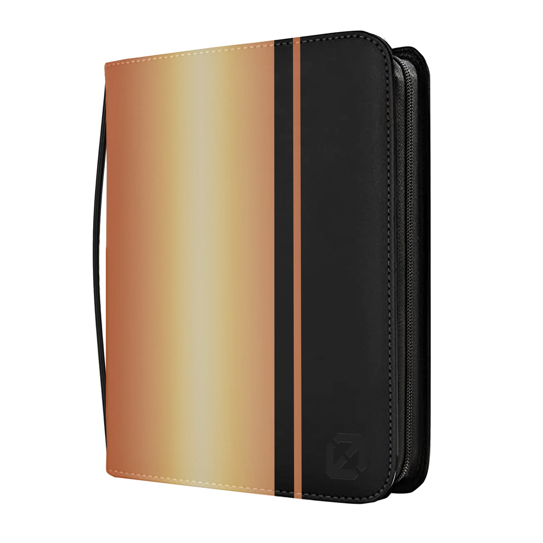 Evoretro: Shield + Toploader Binder - Black &amp; Gold