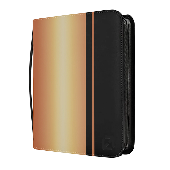 Evoretro: Shield + Toploader Binder - Black &amp; Gold