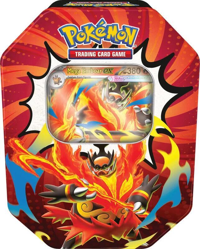 Ascended Heroes Tin: Mega Emboar ex